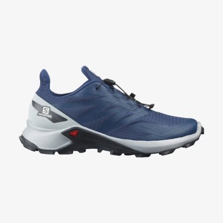 Scarpe Trail Running Salomon SUPERCROSS BLAST Uomo Blu IT 5-S02